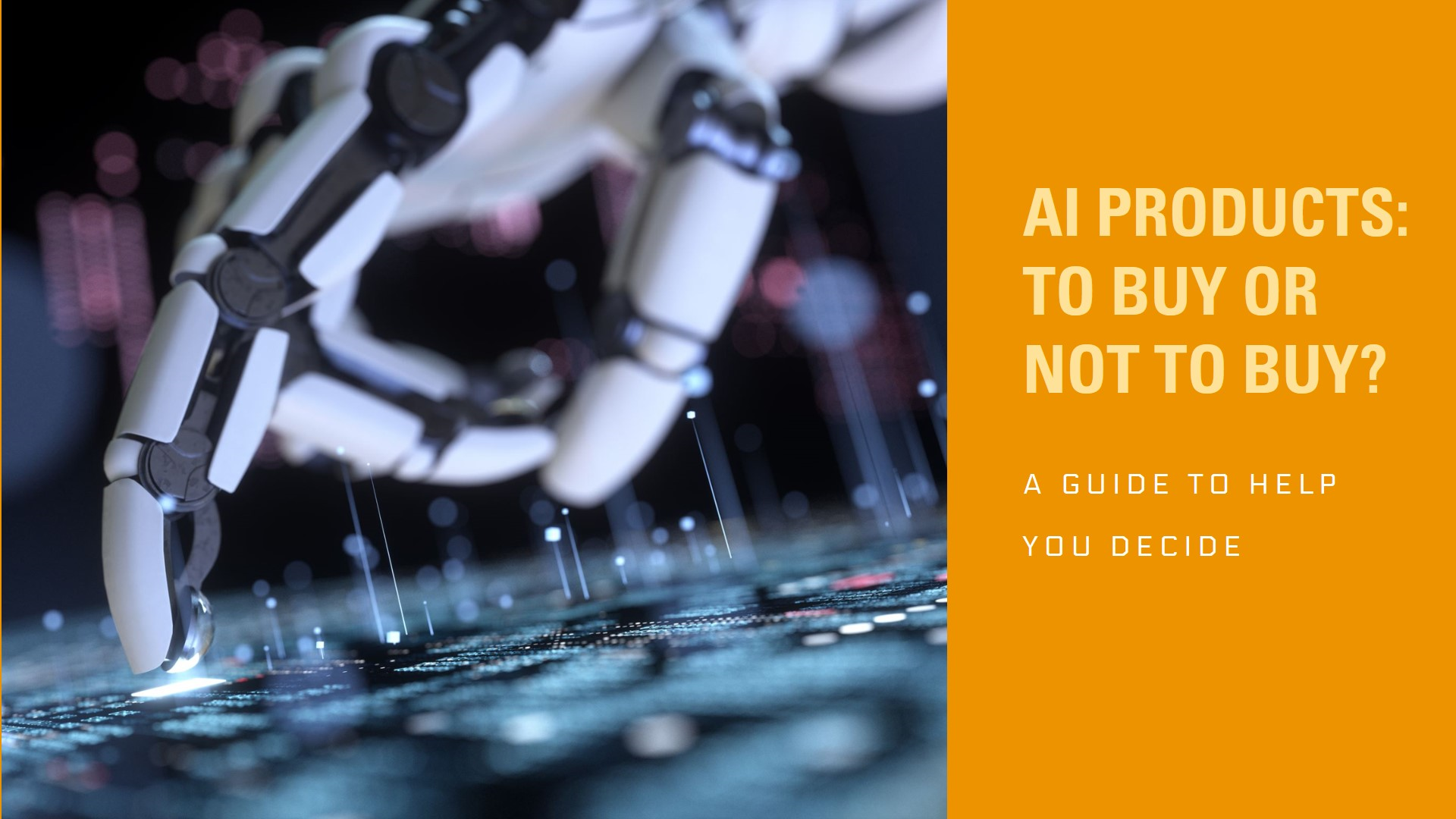 Should your business buy AI products?